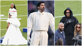 Супербоул 2026: Звездният стил, който превърна трибуните в моден подиум (СНИМКИ)