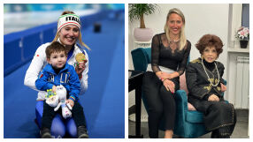 Мама спечели злато: наследница на Джина Лолобриджида покори Олимпиадата (СНИМКИ)