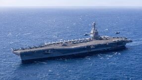 САЩ изпратиха най-големия самолетоносач в света в Близкия Изток