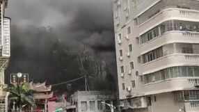 Работник запали склада на шефа си, не му плащал от 5 дни (ВИДЕО)