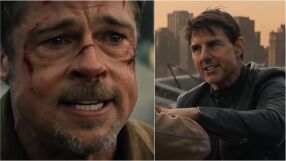 „Бой“ между Брад Пит и Том Круз на покрив разбуни духовете в Холивуд (СНИМКИ + ВИДЕО)