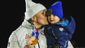 "Мама е олимпийска шампионка!“