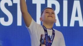 "Мама винаги ще е с мен": 9-годишният Богдан превърна болката в злато (ВИДЕО)