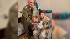 102-годишен ветеран от Втората световна война от Хасково получи военни почести