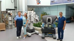 За един ден:  УМБАЛ „Света Марина“ - Плевен извърши 10 робот-асистирани операции 