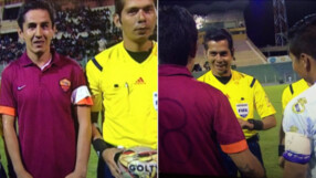 Да излезеш на терена с фалшив екип на друг отбор. Това може да се види само в Боливия! (ВИДЕО)