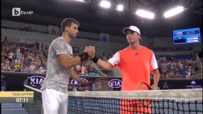 Григор Димитров с добро начало на турнира в Австралия