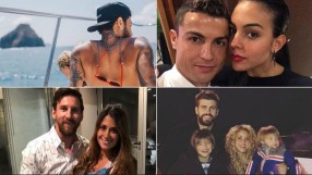 Семейна нова година за футболните звезди (СНИМКИ)