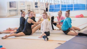 Гимнастичките с първа тренировка за новата година (ГАЛЕРИЯ)