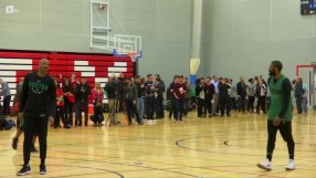 НБА истерия в Лондон (ВИДЕО)