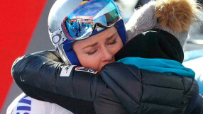 Контузия може да сложи край на сезона за Линдзи Вон