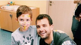 Гришо се вдъхнови от деца в Перник (СНИМКИ)