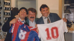 Емоционалната връзка между Марадона и семейството на Христо Стоичков