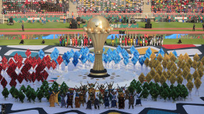 Феерия от цветове и колоритни танци за старт на Купата на Африка (ВИДЕО)