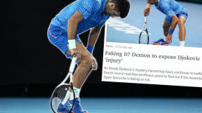 В Австралия питат: Контузен ли е наистина Джокович?