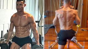 Без почивен ден: Роналдо показа зверския си гръб (ВИДЕО)