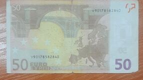 Първи случай за 2026 г. на фалшиви евробанкноти в страната