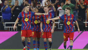 Пустинно шоу за 16 минути прати Барселона на финал за Суперкупата (ВИДЕО)