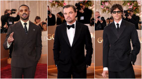 Не модел, не актриса: жената, която Леонардо ди Каприо избра за „Златните глобуси“ (СНИМКИ)