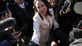 Лидерката на венецуелската опозиция при Тръмп