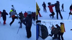 „Ритаха се със ски обувките“: Масов бой на писта между скиори и сноубордисти (СНИМКИ)