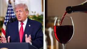 Тръмп заплашва Франция с 200% мита върху виното и шампанското