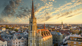 Протест в Белград след акция на полицията срещу студенти в Нови Сад