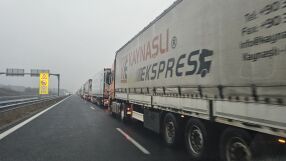 Катастрофа между два тира затвори магистрала „Марица“ към ГКПП „Капитан Андреево“