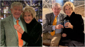 След 40 години като съседи: възрастна двойка се сгоди и 