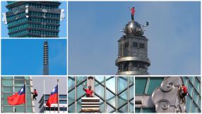 Катерач изкачи една от най-високите сгради в света без въже и предпазно оборудване (ВИДЕО И СНИМКИ)