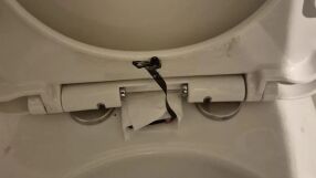 Жена откри уебкамера под капака на тоалетната чиния на ресторант