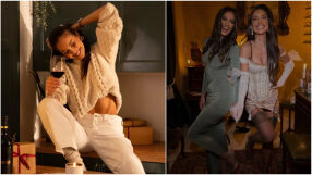 Табла с пържени картофи и малинова торта: Алекс Богданска празнува рождения си ден (ВИДЕО)