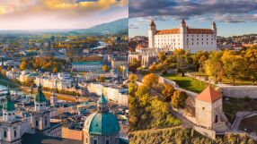 Как да посетите две държави в пътуване за един ден