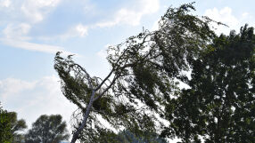 Скоростта на вятъра в Сливен е 72 км/ч