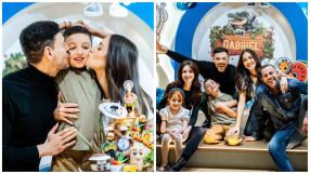 Семейна идилия: Даниел Петканов и Александра Богданска се събраха заедно с новите им половинки