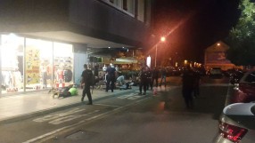 Закараха феновете на Берое под конвой в полицията (ВИДЕО)