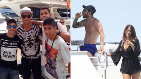 Меси и Роналдо - съседи по яхти