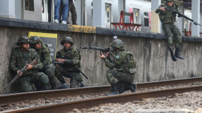 Симулация на терористична атака в Бразилия (ВИДЕО)