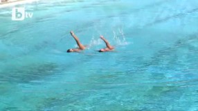 80 спортисти на държавното първенство по синхронно плуване (ВИДЕО)