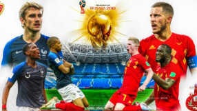 На живо: Франция - Белгия