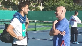 Гришо черпи от опита на Агаси (ВИДЕО)