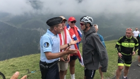 Полицията пречи на Фрум към финала. Сметнаха го за зрител (ВИДЕО)