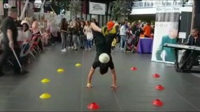 С дрибъл към Книгата на Гинес (ВИДЕО)