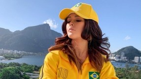 Полуголата фенка от Шампионската лига опитала да нахлуе на Копа Америка