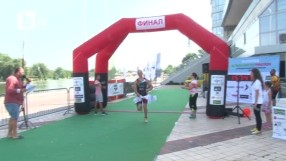 Дебютант спечели олимпийската дистанция на държавното първенство по триатлон (ВИДЕО)