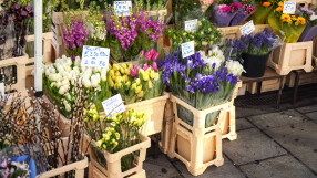 Защо супермаркетите започнаха да продават цветя?