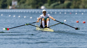 С феноменален спринт Василев грабна бронз на европейското по гребане