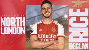 Арсенал обяви Деклан Райс (ВИДЕО)