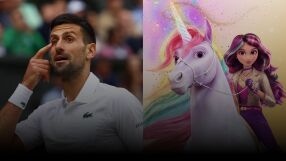 Джокович беше победен от... магически еднорог (ВИДЕО)