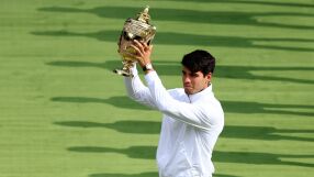 Карлос Алкарас и трофей №4 от Големия шлем (ГАЛЕРИЯ)